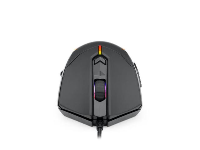 Mouse Optic Redragon Centrophorus RGB, USB, Black