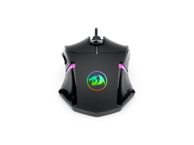 Mouse Optic Redragon Centrophorus RGB, USB, Black