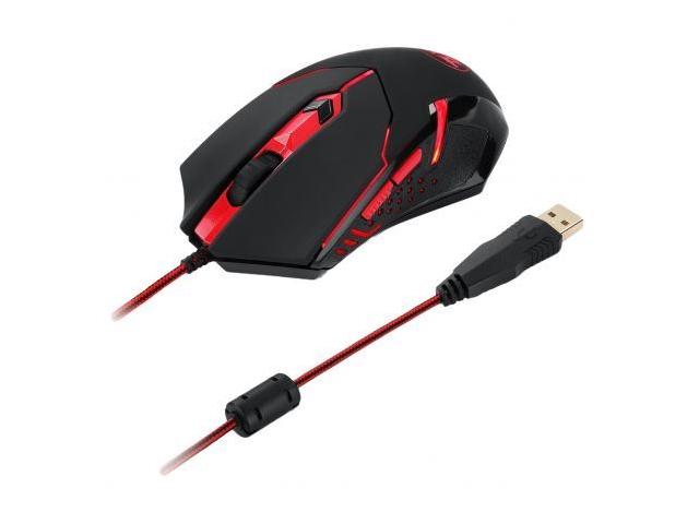 Mouse Optic Redragon Centrophorus M601-3, RGB LED, USB, Black