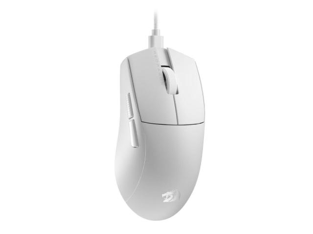 Mouse Optic Redragon K1ng 1K, USB-A, White