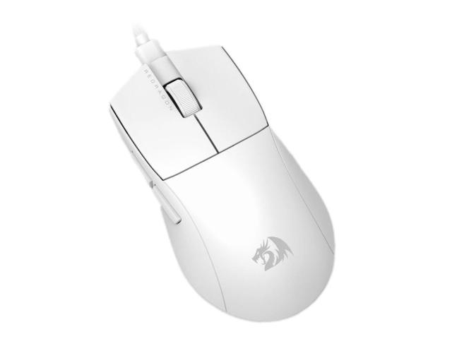 Mouse Optic Redragon K1ng 1K, USB-A, White