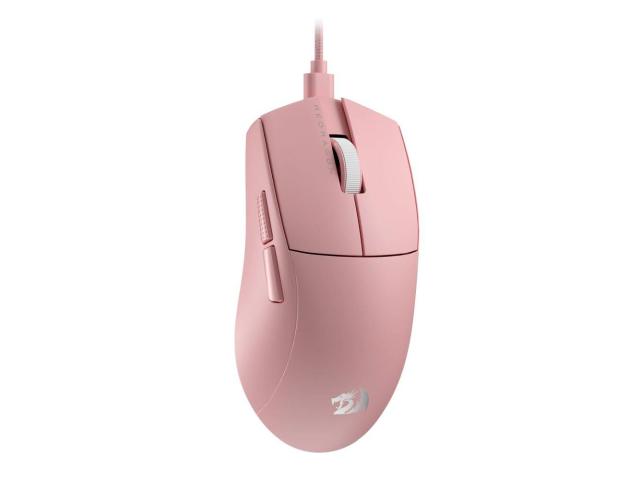 Mouse Optic Redragon K1ng 1K, USB-A, Pink