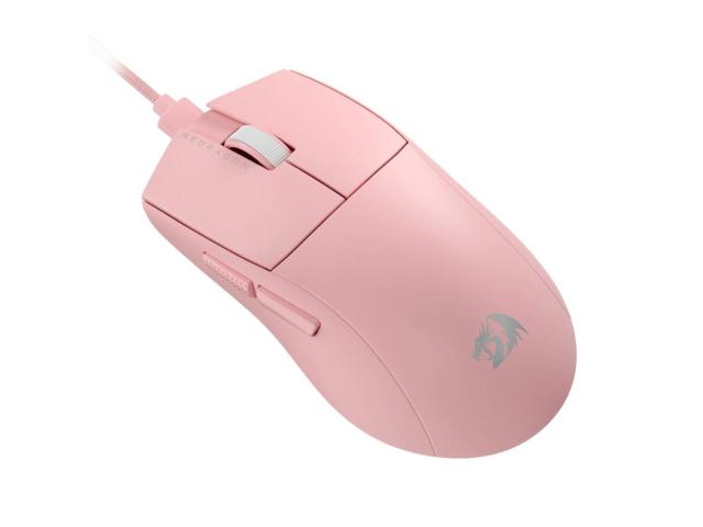 Mouse Optic Redragon K1ng 1K, USB-A, Pink