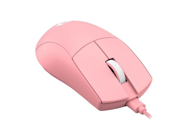 Mouse Optic Redragon K1ng 1K, USB-A, Pink
