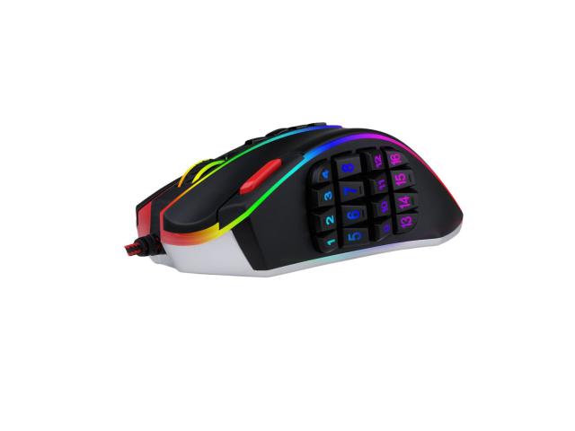 Mouse Optic Redragon Legend Chroma, RGB LED, USB, Black