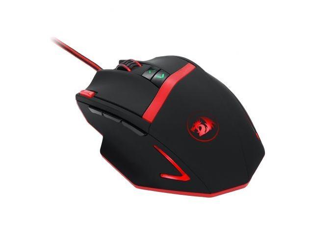 Mouse Laser Redragon Mammoth, RGB LED, USB, Black-Red