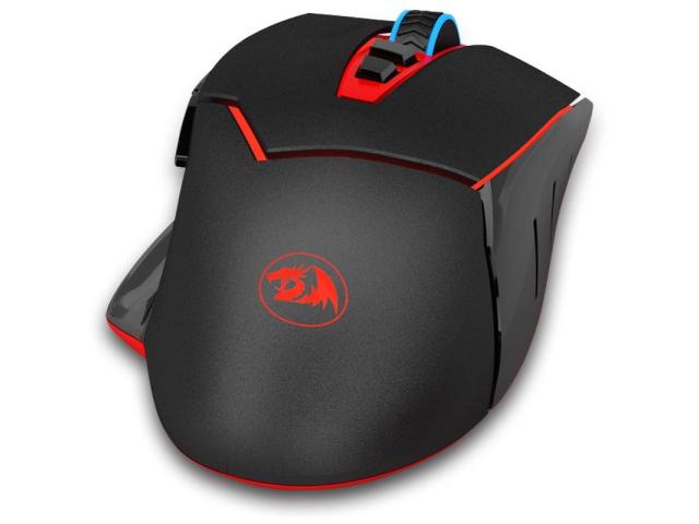 Mouse Optic Redragon Mirage, Red LED, USB Wireless, Black-Red