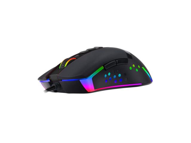 Mouse Optic Redragon Octopus RGB, USB, Black