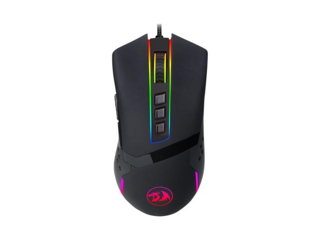 Mouse Optic Redragon Octopus RGB, USB, Black