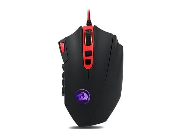 Mouse Optic Redragon Perdition3, RGB LED, USB, Black-Red