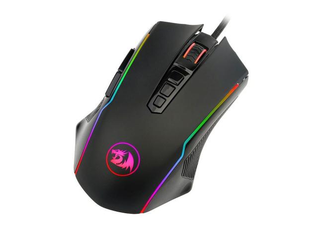 Mouse Optic Redragon Ranger RGB LED, USB, Black