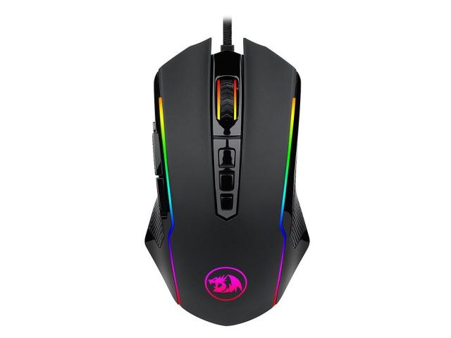 Mouse Optic Redragon Ranger RGB LED, USB, Black