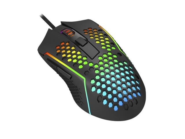 Mouse Optic Redragon Reaping RGB, USB, Black