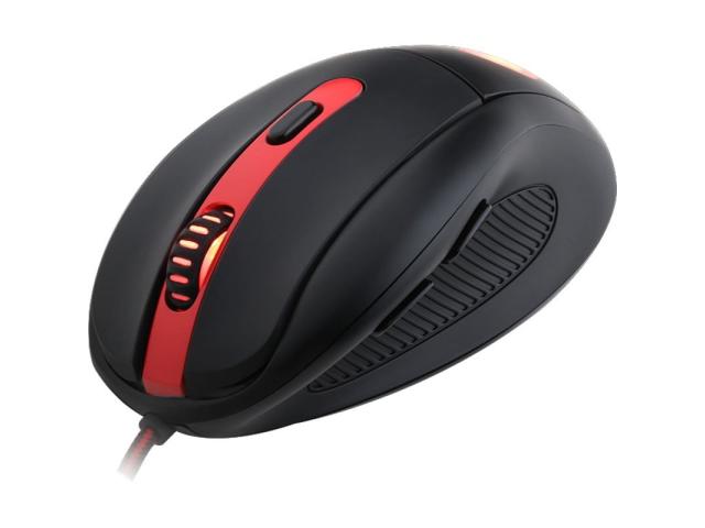 Mouse optic Redragon Smilodon, USB, Black/Red