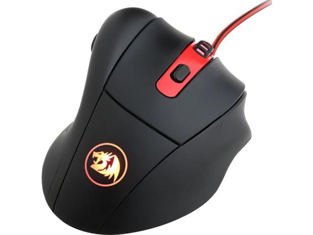 Mouse optic Redragon Smilodon, USB, Black/Red