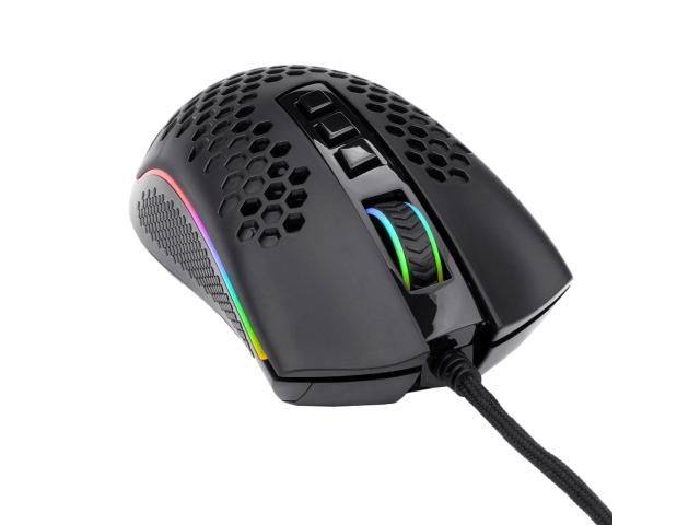 Mouse Optic Redragon Storm, RGB LED, USB, Black