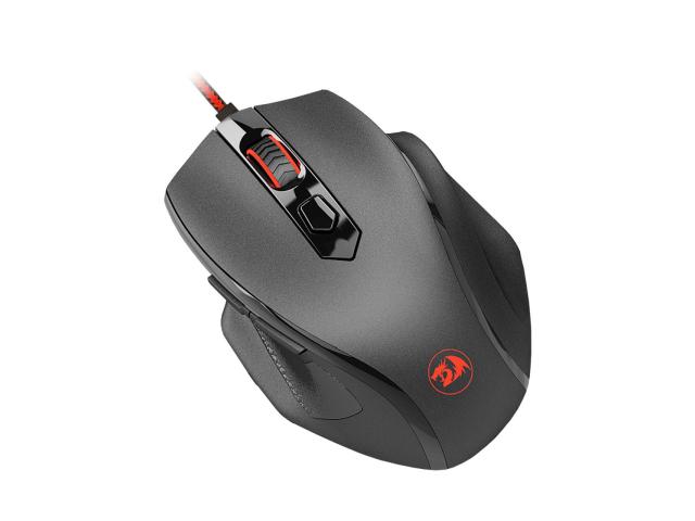 Mouse Optic Redragon Tiger 2, Red LED, USB, Black