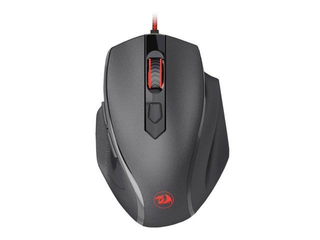Mouse Optic Redragon Tiger 2, Red LED, USB, Black