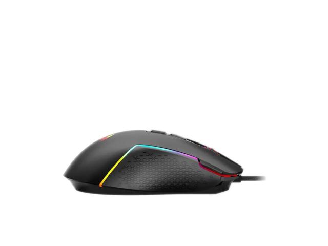 Mouse Optic Redragon Trident Lite, RGB LED, USB, Black