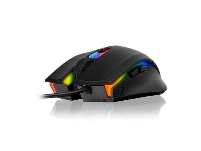 Kit Mouse Optic Thermaltake eSports Talon Elite, RGB LED, USB, Black + Mouse Pad Dasher Mini, Black