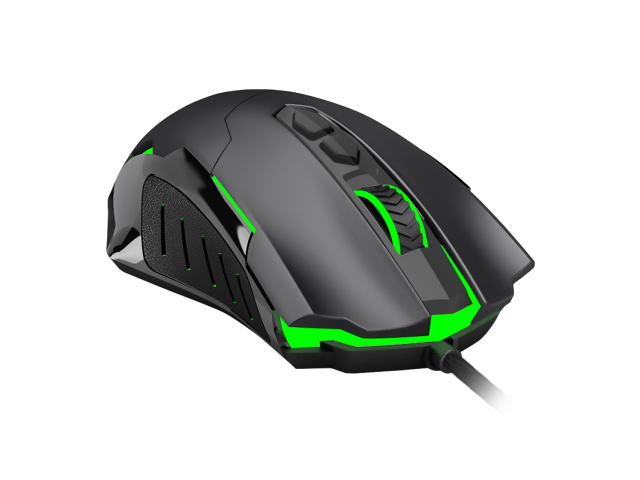 Mouse optic T-Dagger Brigadier, USB, Black