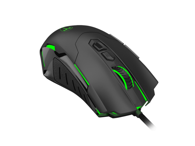 Mouse optic T-Dagger Brigadier, USB, Black