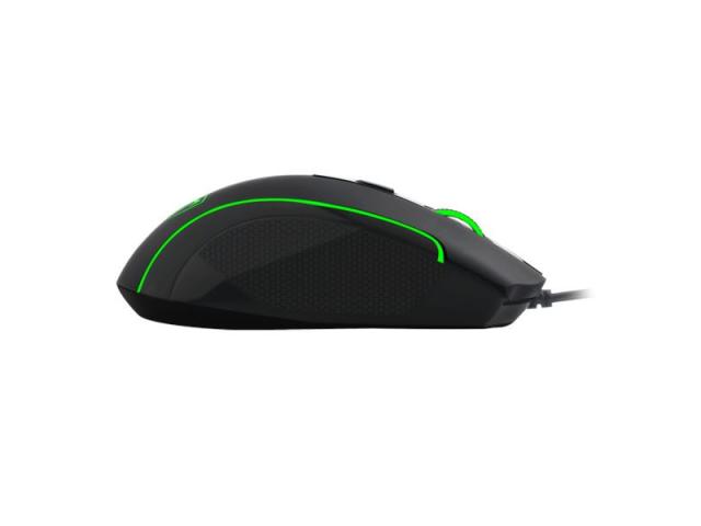 Mouse Optic T-Dagger Private, RGB LED, USB, Black