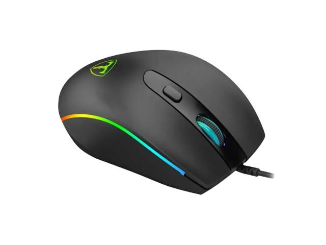 Mouse Optic T-Dagger Recruit 2, RGB LED, USB, Black