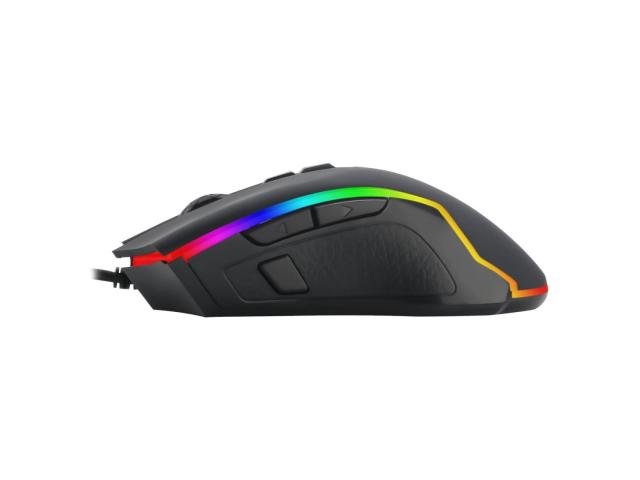 Mouse optic T-Dagger Second Lieutenant, RGB LED, USB, Black