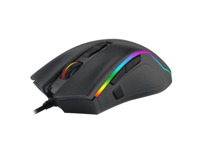 Mouse optic T-Dagger Second Lieutenant, RGB LED, USB, Black