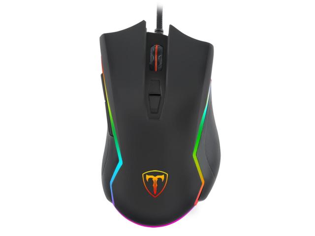 Mouse optic T-Dagger Second Lieutenant, RGB LED, USB, Black