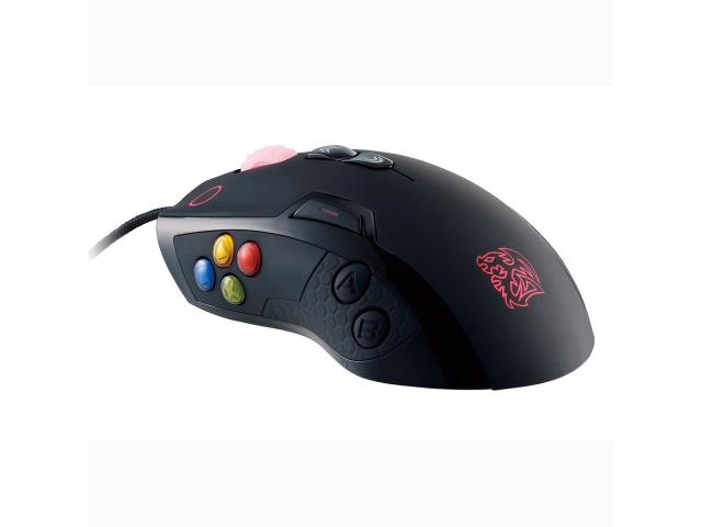 Mouse Laser Thermaltake Tt eSPORTS VOLOS Black, USB