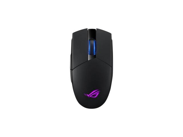 Mouse Optic Asus ROG Strix Impact II WL, USB, Black