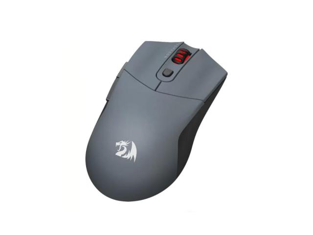 Mouse gaming wireless bluetooth si cu fir Redragon Fyzu Lite negru cu gri