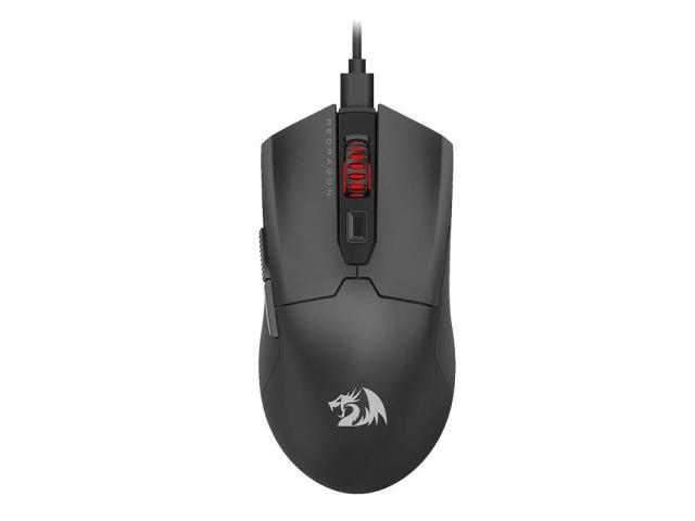Mouse Optic Redragon Fyzu Pro, RGB LED, USB Wireless/USB/Bluetooth, Black