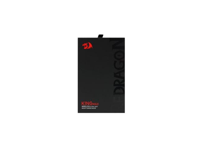 Mouse Optic Redragon K1ng Max Anime, USB/USB Wireless/Bluetooth, White