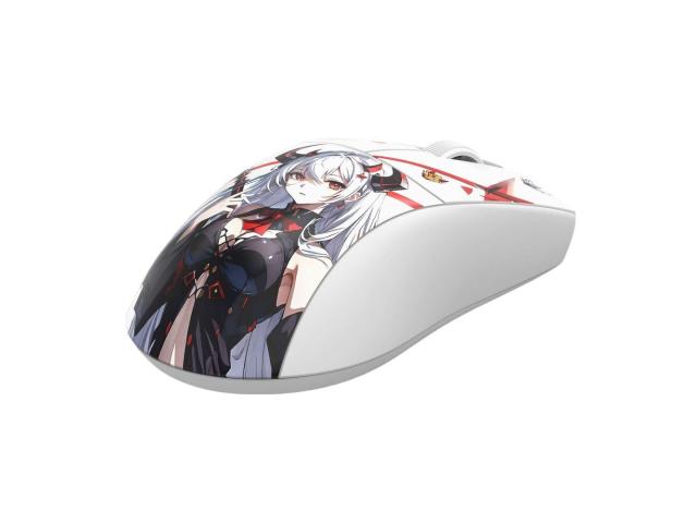 Mouse Optic Redragon K1ng Pro 1K, USB/USB Wireless/Bluetooth, White