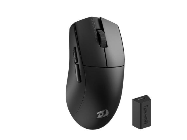 Mouse gaming wireless bluetooth si cu fir Redragon K1ng Standard 1K negru