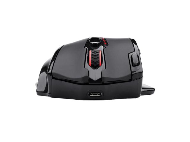 Mouse Optic Redragon Impact Elite RGB, USB Wireless, Black