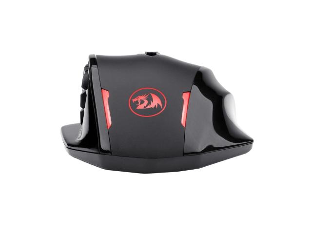 Mouse Optic Redragon Impact Elite RGB, USB Wireless, Black