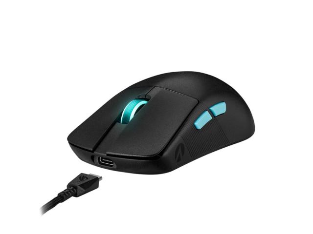 Mouse Optic ASUS ROG Harpe Ace Aim Lab Edition, USB Wireless/USB/Bluetooth, Black