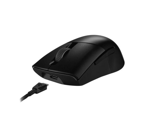 Mouse Optic ASUS ROG Keris, USB/USB Wireless/Bluetooth, Black