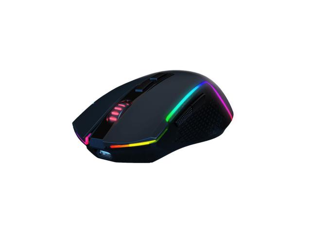 Mouse Optic Redragon Trident, RGB LED, USB/USB Wireless/Bluetooth, Black