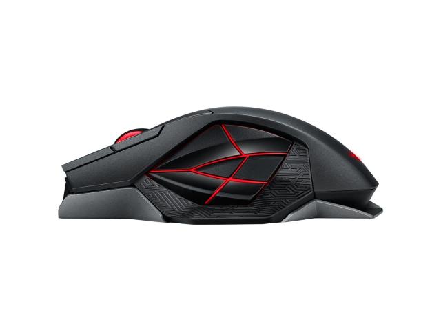 Mouse Laser Asus ROG Spatha, USB Wireless, Black