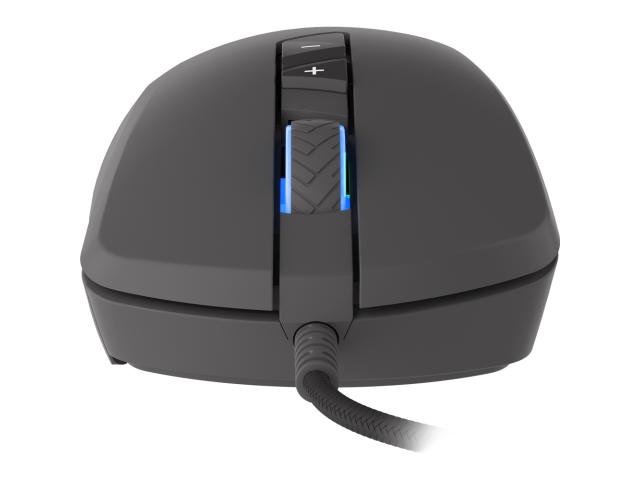 Mouse Optic Natec, RGB LED, USB, Black