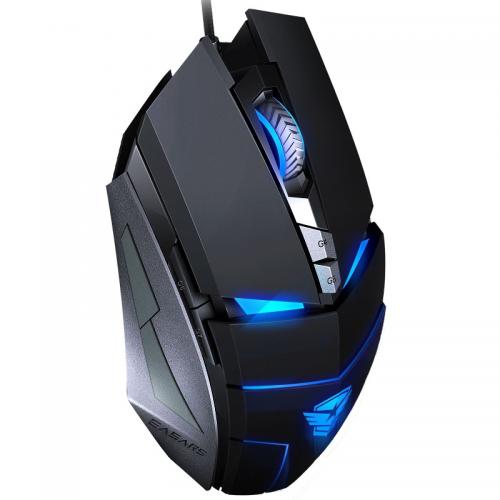 Mouse Laser Somic Easars Spotter, RGB LED, USB, Negru