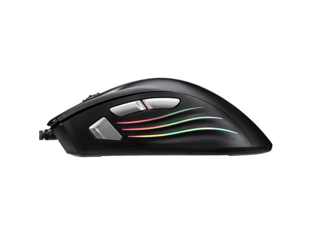 Mouse Optic Marvo G813, RGB LED, USB, Black