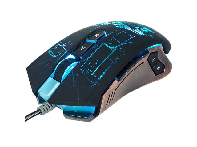 Mouse Optic Marvo G906, RGB LED, USB, Black