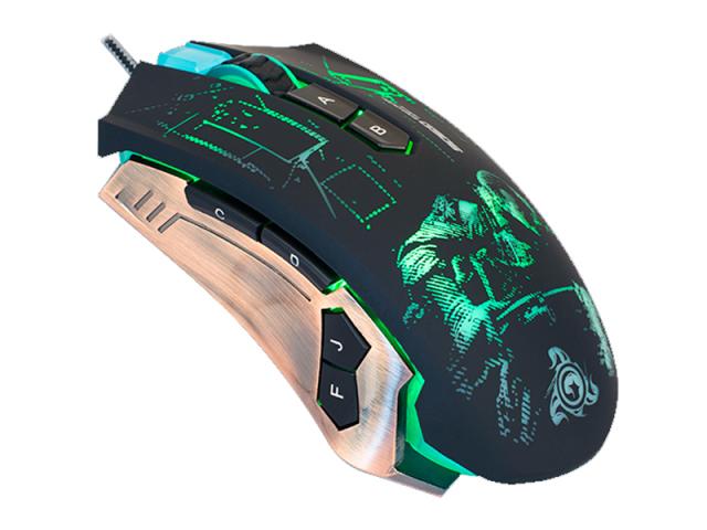 Mouse Optic Marvo G906, RGB LED, USB, Black