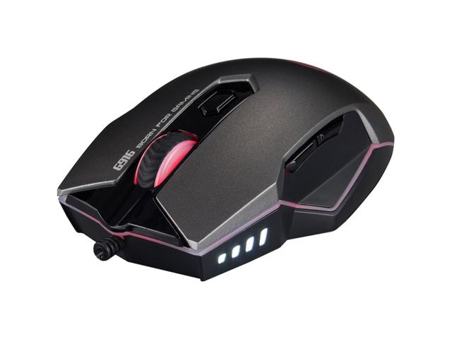 Mouse Optic Marvo G916, RGB LED, USB, Black